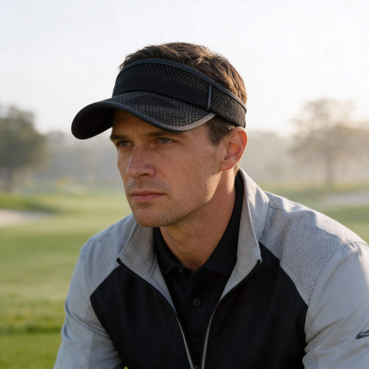 Casquette visière de golf – respirante et réglable