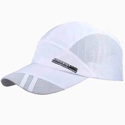 Casquette visière running – mesh respirant séchage rapide