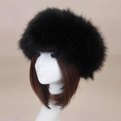 Bonnet russe en fausse fourrure – l’élégance chaude de l’hiver