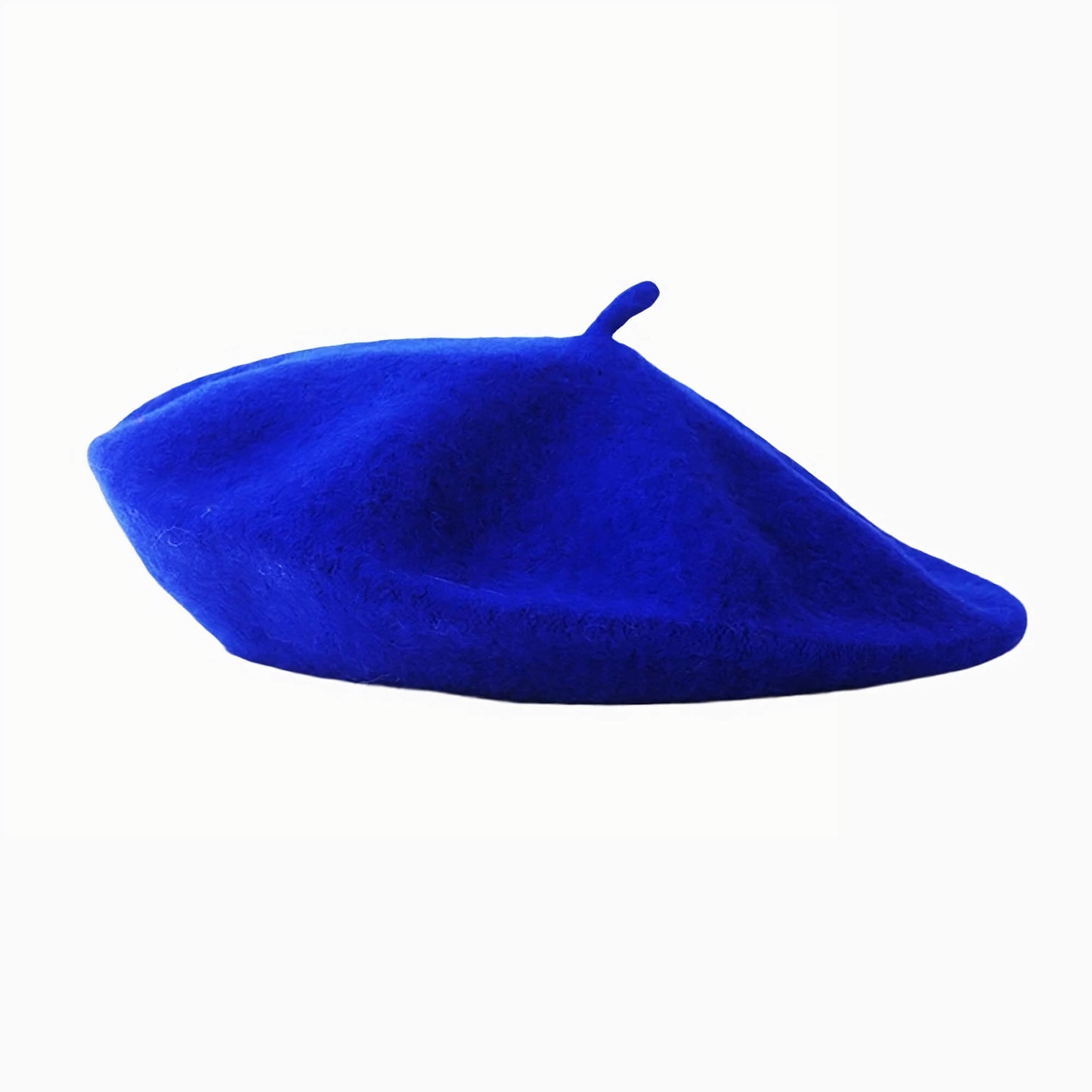 Béret basque en laine pour femme au charme vintage