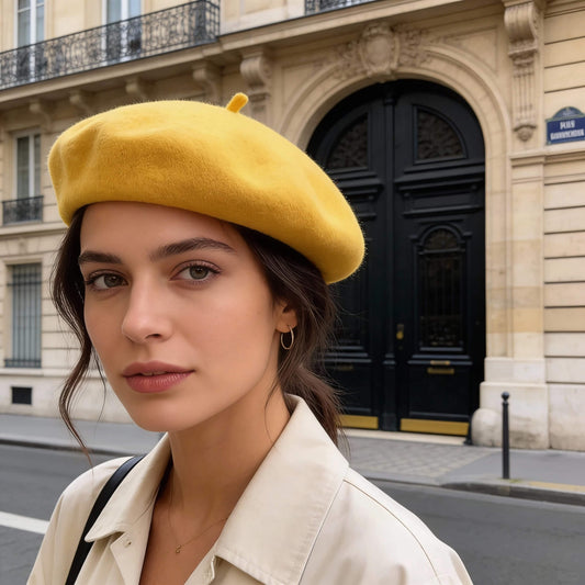 Béret en laine pour femme – L’élégance intemporelle de l’hiver