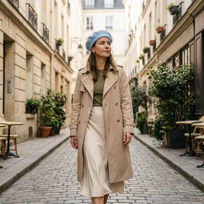 Béret en laine pour femme – L'élégance parisienne
