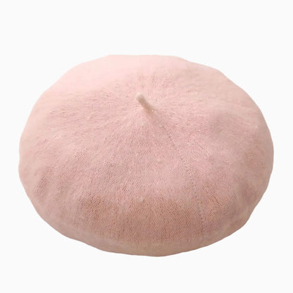 Béret en laine pour femme – Teintes douces