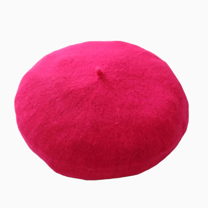 Béret en laine pour femme – Teintes douces