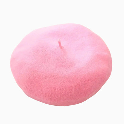 Béret en laine pour femme – Teintes douces