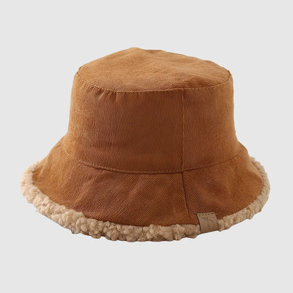 Bob d’hiver doublé peluche pour femme