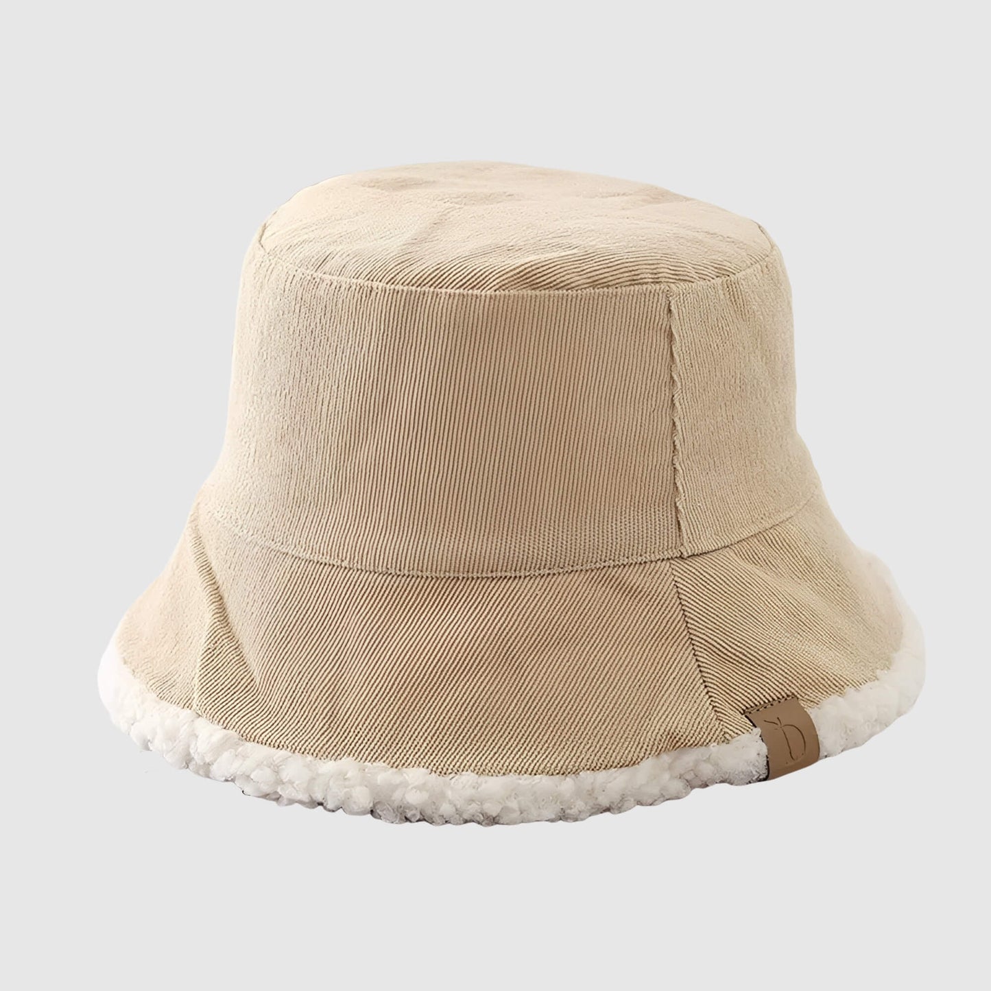 Bob d’hiver doublé peluche pour femme