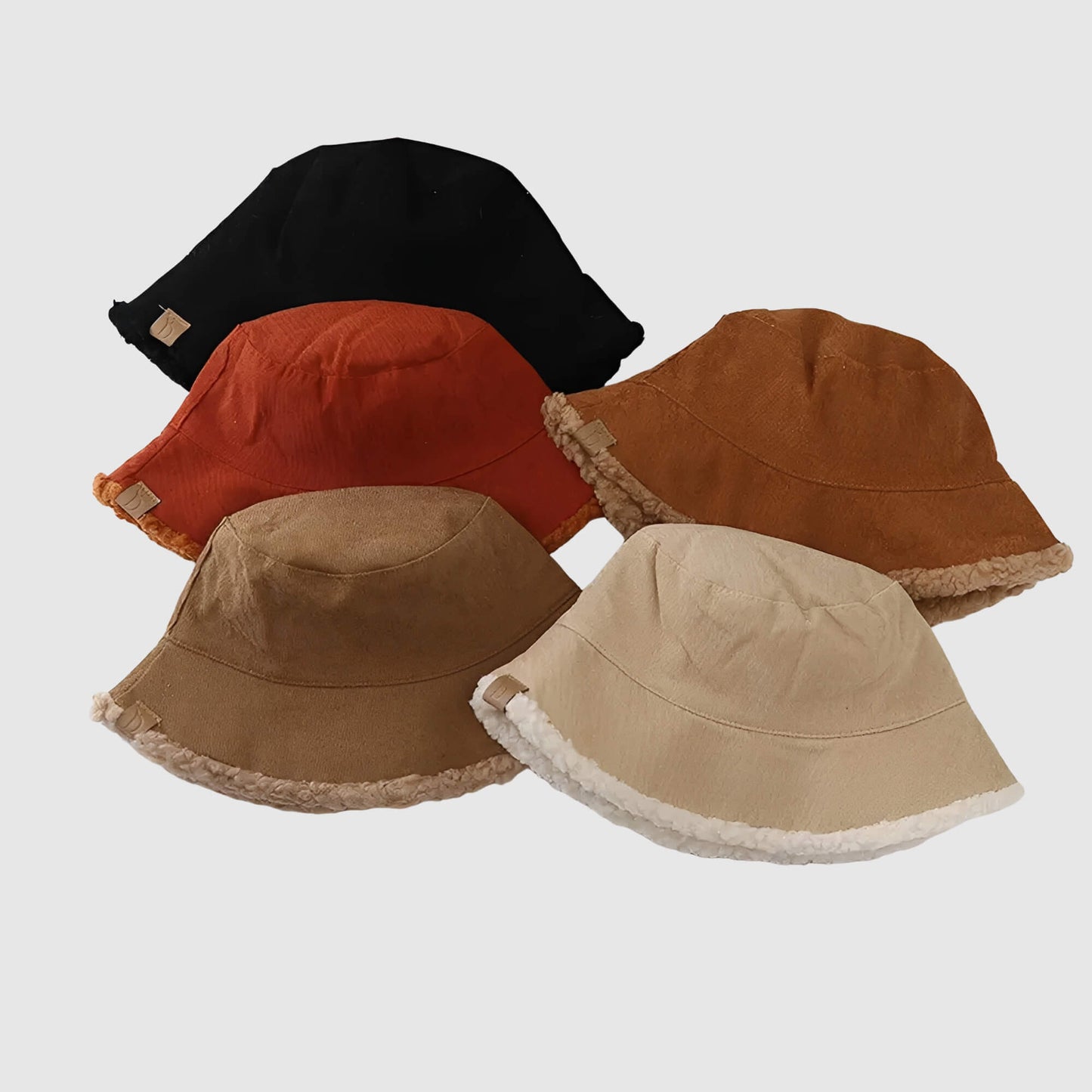 Bob d’hiver doublé peluche pour femme