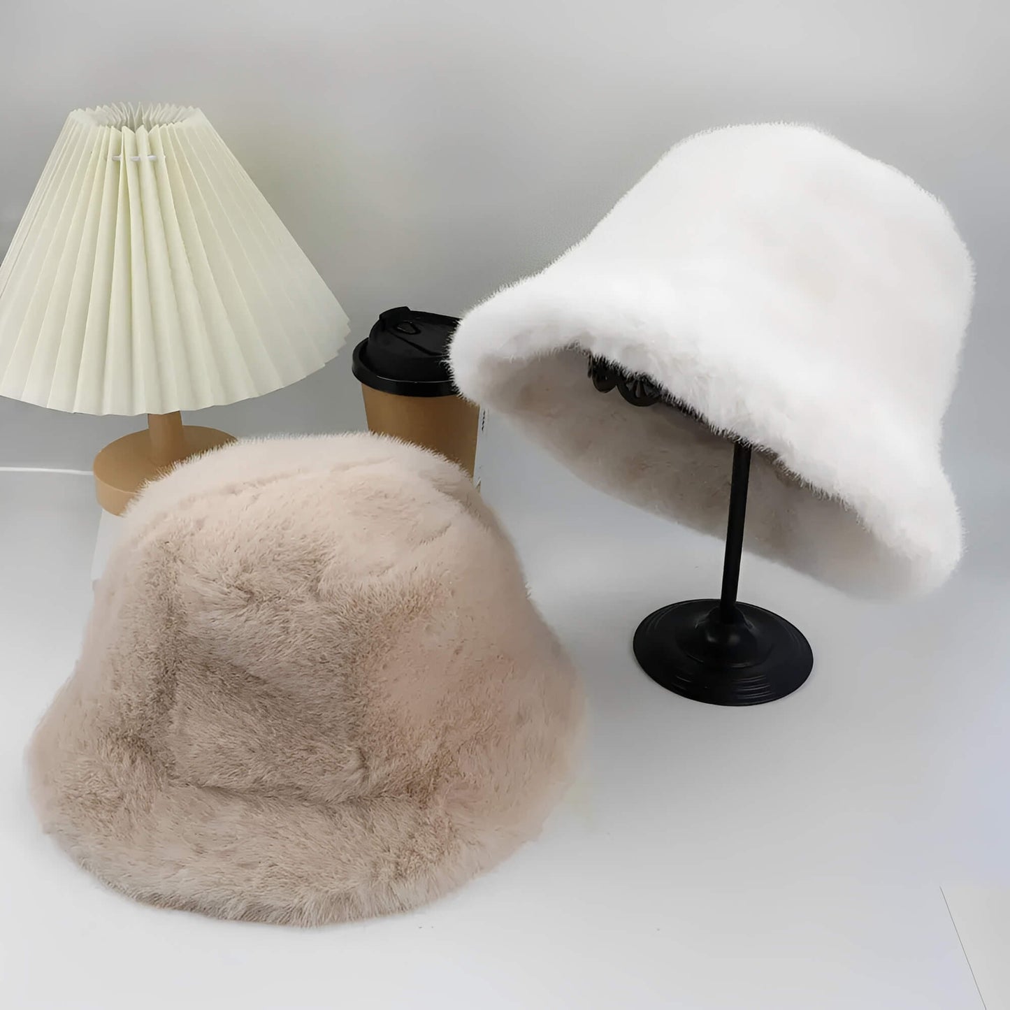 Bob fourrure peluche pour femme