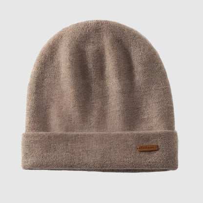 Bonnet cachemire unisexe double épaisseur