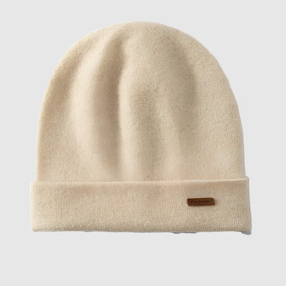 Bonnet cachemire unisexe double épaisseur