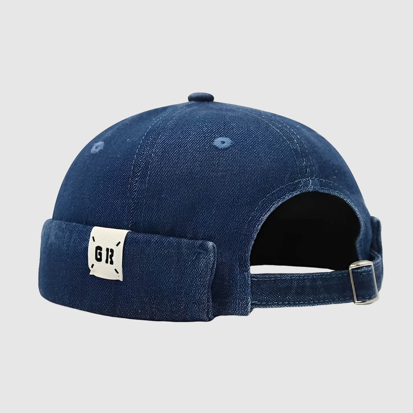 Bonnet docker en denim – style street rétro unisexe