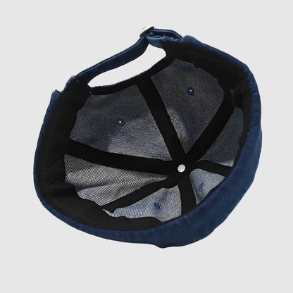Bonnet docker en denim – style street rétro unisexe