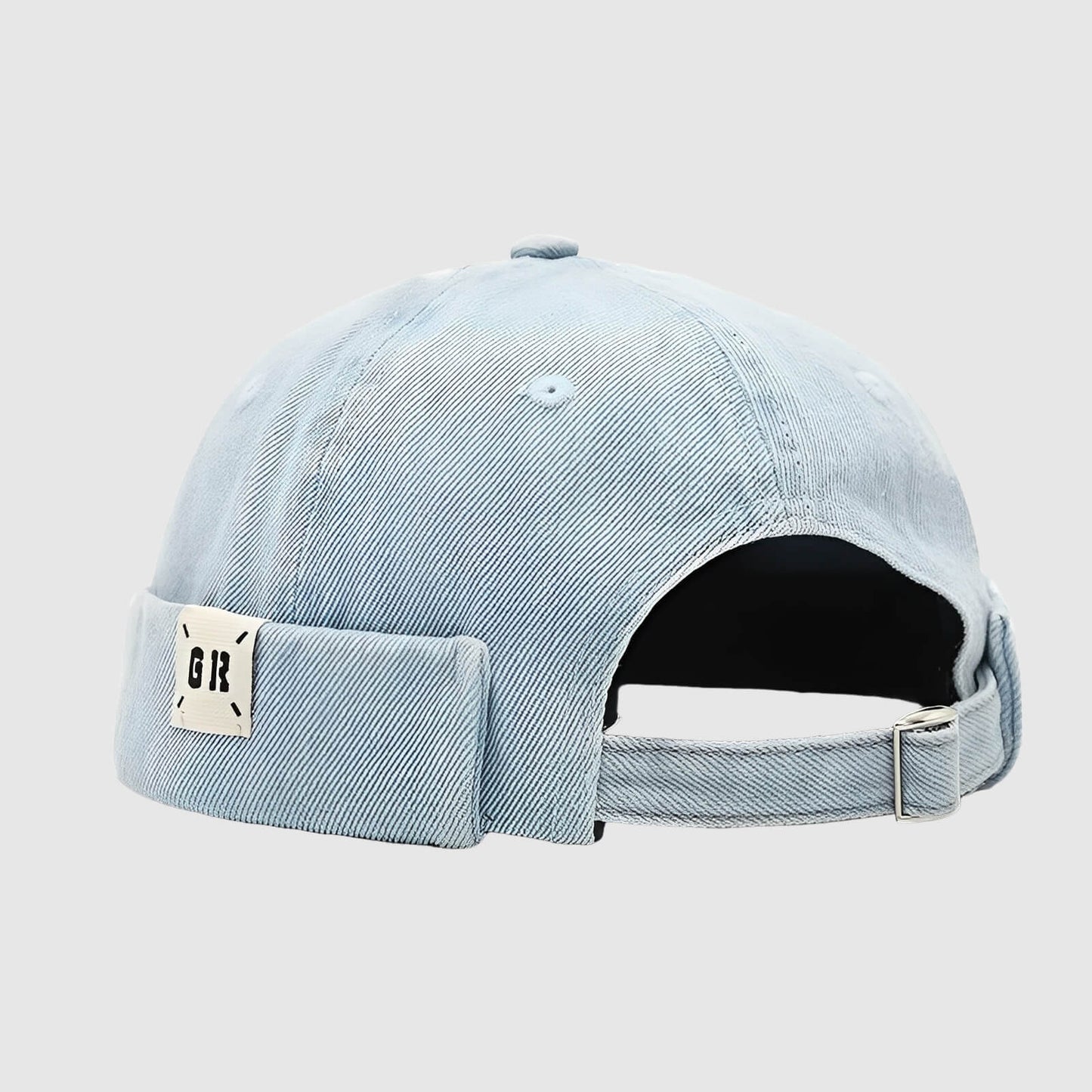 Bonnet docker en denim – style street rétro unisexe