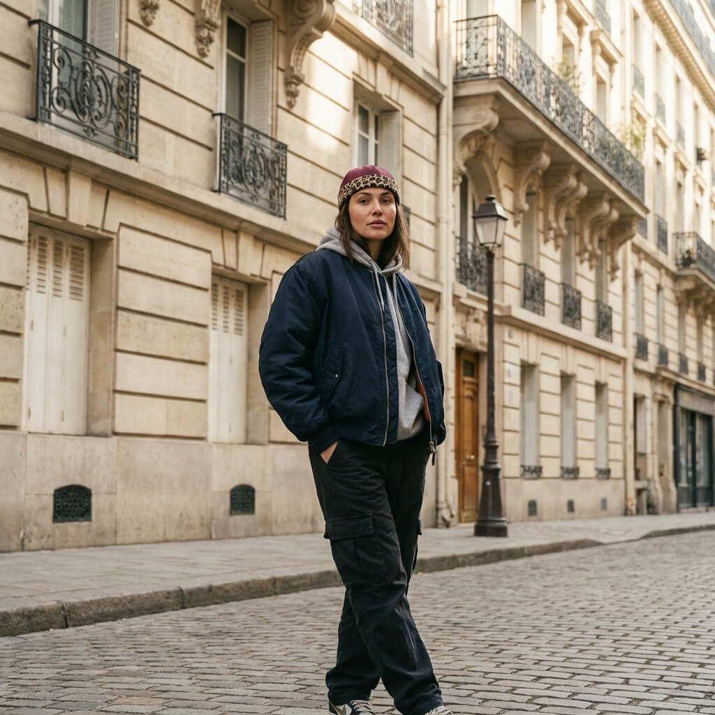 Bonnet docker unisexe – style street sans visière