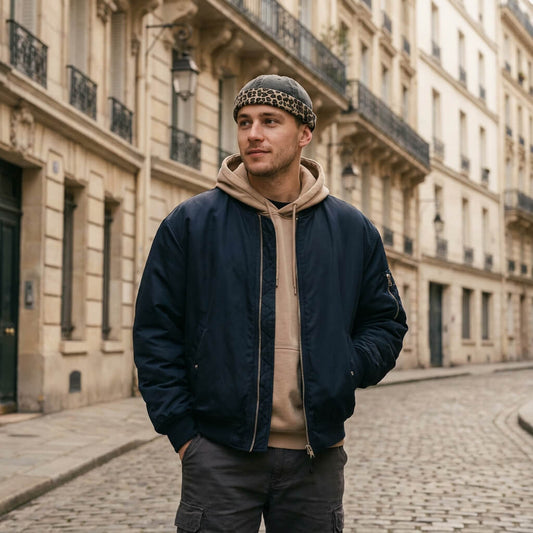 Bonnet docker unisexe – style street sans visière