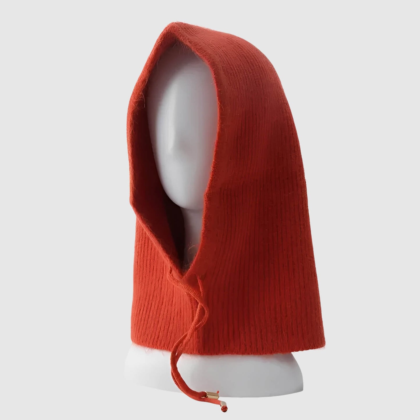 Bonnet écharpe chaud pour femme en maille douce