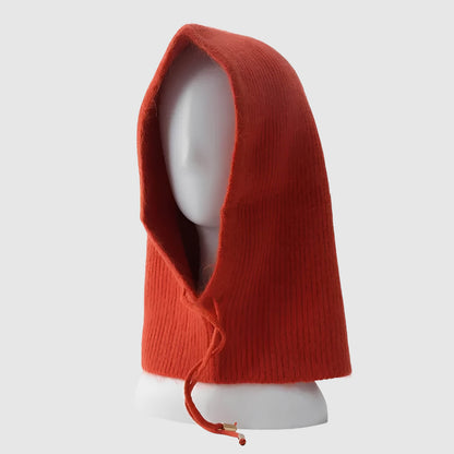 Bonnet écharpe chaud pour femme en maille douce