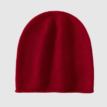 Bonnet en cachemire unisexe – chaleur douce et style couple raffiné