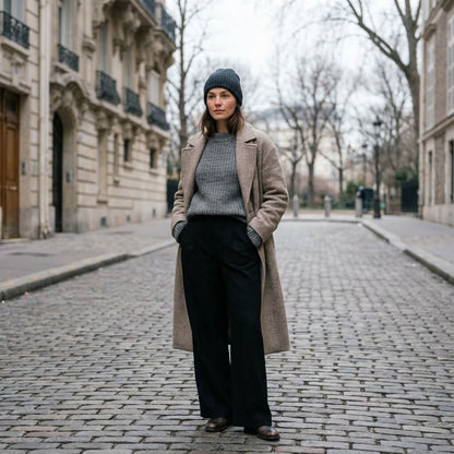 Bonnet en cachemire unisexe – chaleur, douceur et style intemporel