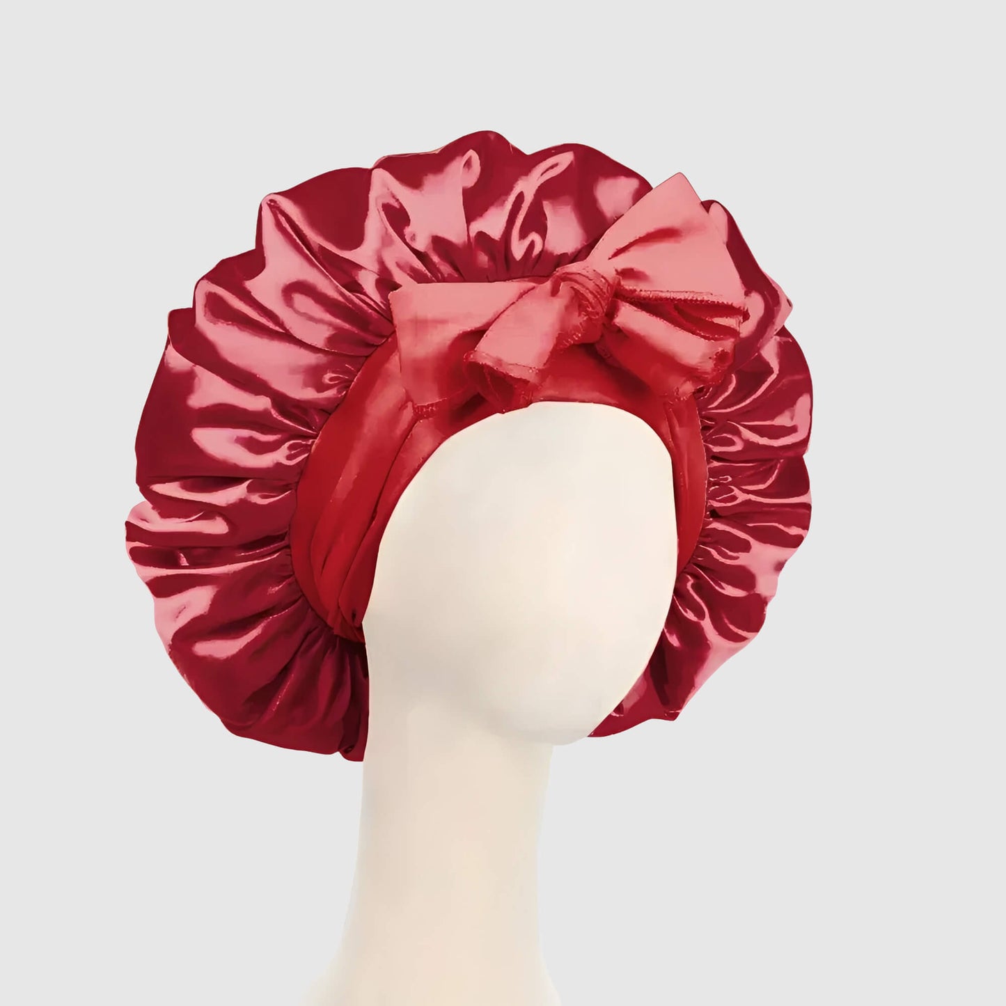Bonnet en satin ajustable – style coloré et soin des cheveux