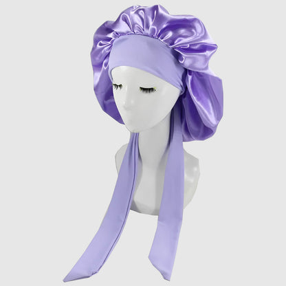 Bonnet en satin femme – couleurs vibrantes