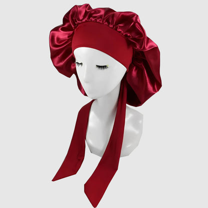 Bonnet en satin femme – couleurs vibrantes