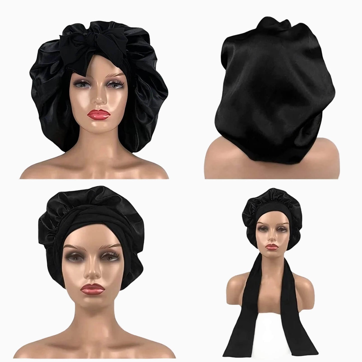 Bonnet en satin femme – douceur chic pour protéger vos cheveux