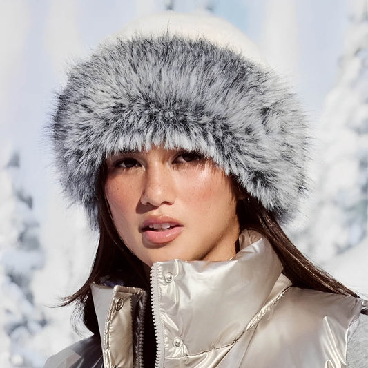 Bonnet russe en fausse fourrure – douceur et charme coréen