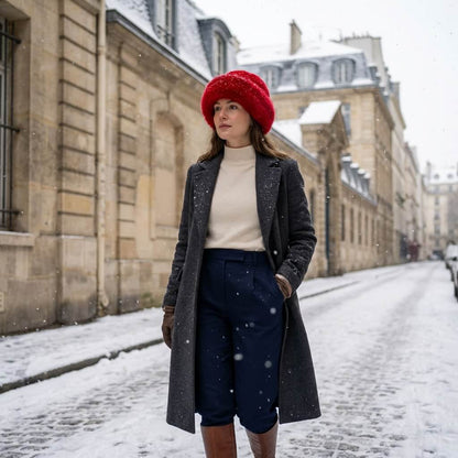 Bonnet russe en fausse fourrure – douceur et charme