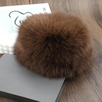 Bonnet russe d’hiver en fausse fourrure