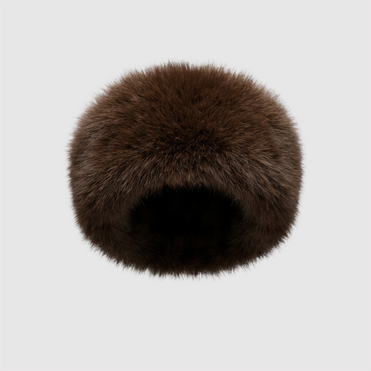 Bonnet russe d’hiver en fausse fourrure
