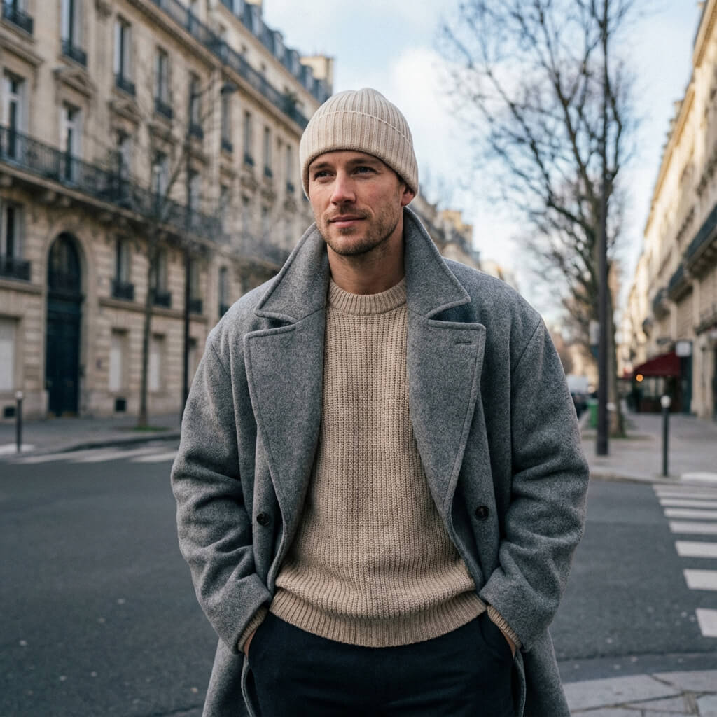 Bonnet unisexe en cachemire – douceur, confort et élégance intemporelle