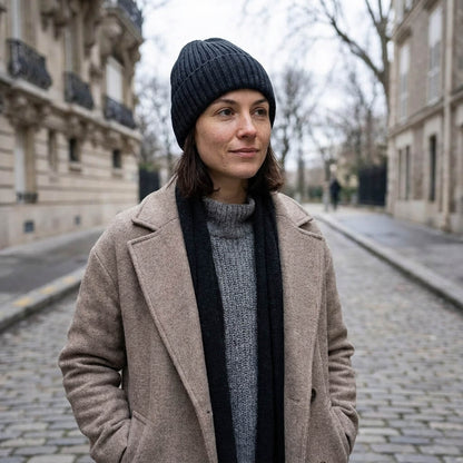 Bonnet unisexe en cachemire – douceur, confort et élégance intemporelle