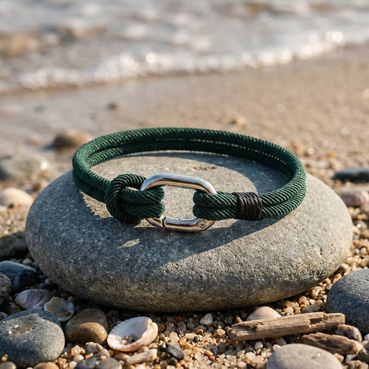 Bracelet nautique en corde fine