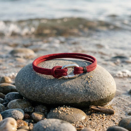 Bracelet nautique en corde fine