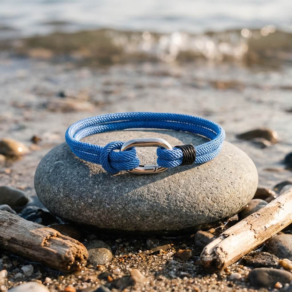 Bracelet nautique en corde fine