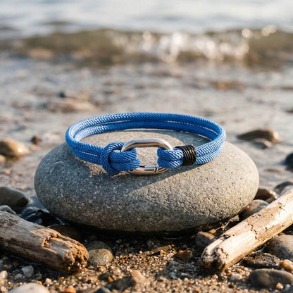 Bracelet nautique en corde fine