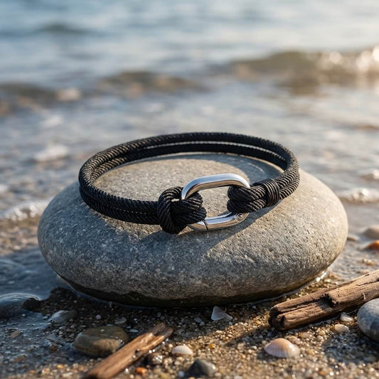 Bracelet nautique en corde fine