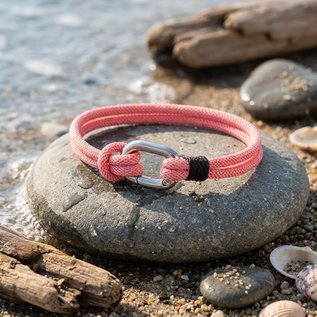 Bracelet nautique en corde fine