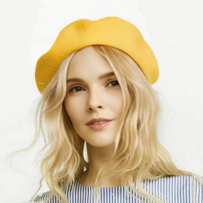 Béret en laine pour femme – Les couleurs vibrantes de l’hiver