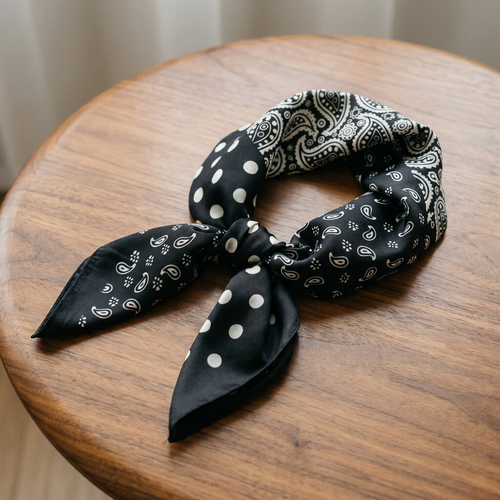 Foulard aux motifs élégants