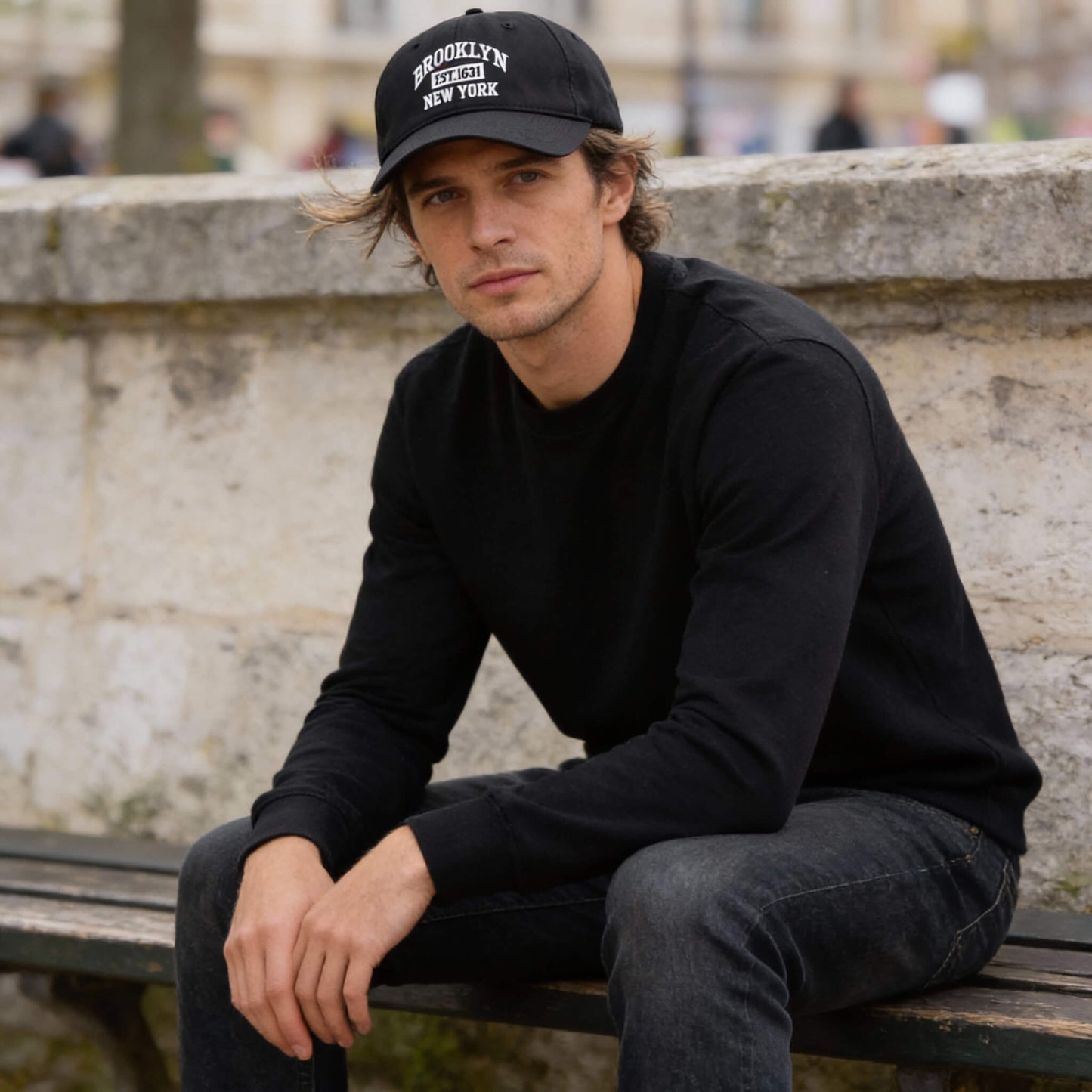 Casquette à broderie lettre – style coréen street