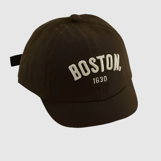 Casquette bébé à lettre brodée – Boston