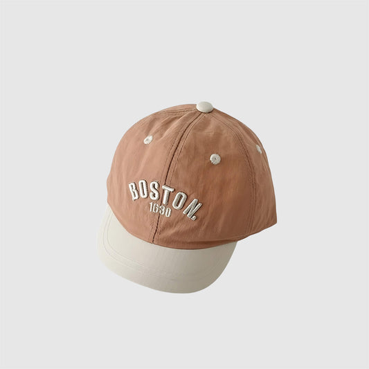 Casquette bébé été – Orange solaire