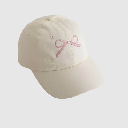 Casquette enfant avec petit nœud – spéciale vacances au soleil