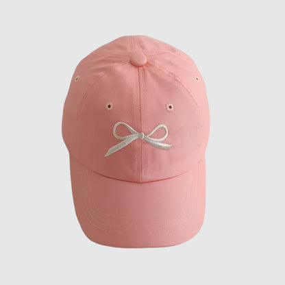 Casquette enfant avec petit nœud – spéciale vacances au soleil