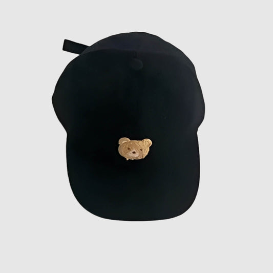 Casquette enfant ourson brodé – douceur et protection au soleil