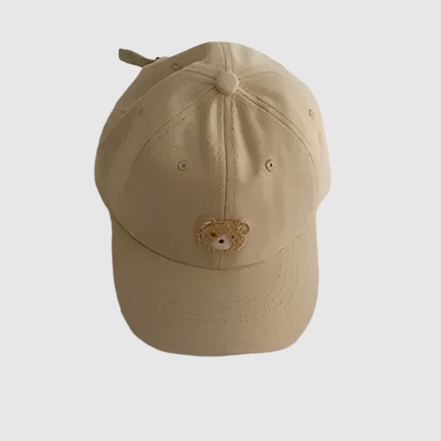 Casquette enfant ourson brodé – douceur et protection au soleil