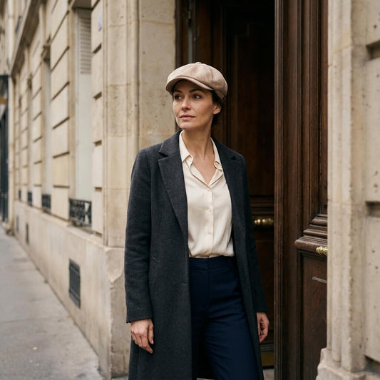 Casquette gavroche unisexe – look artiste et créatif